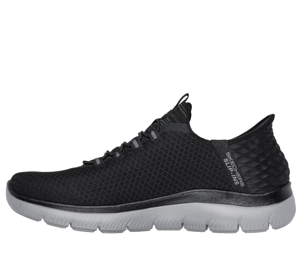 Skechers Slip-ins: Summits - High Range — BLACK / CHARCOAL