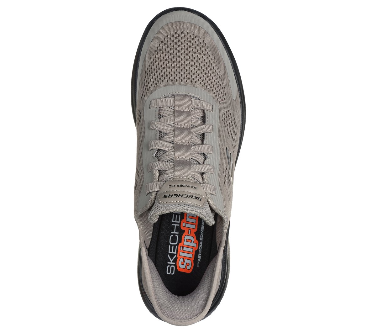 Skechers Slip-ins: Bounder 2.0 - Emerged — TAUPE / BLACK