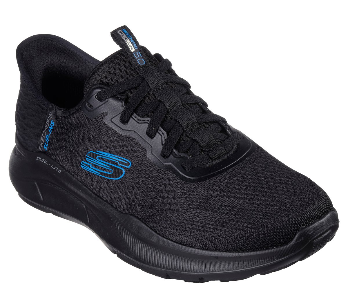 Skechers Slip-ins RF: Equalizer 5.0 - Standpoint — BLACK / BLUE