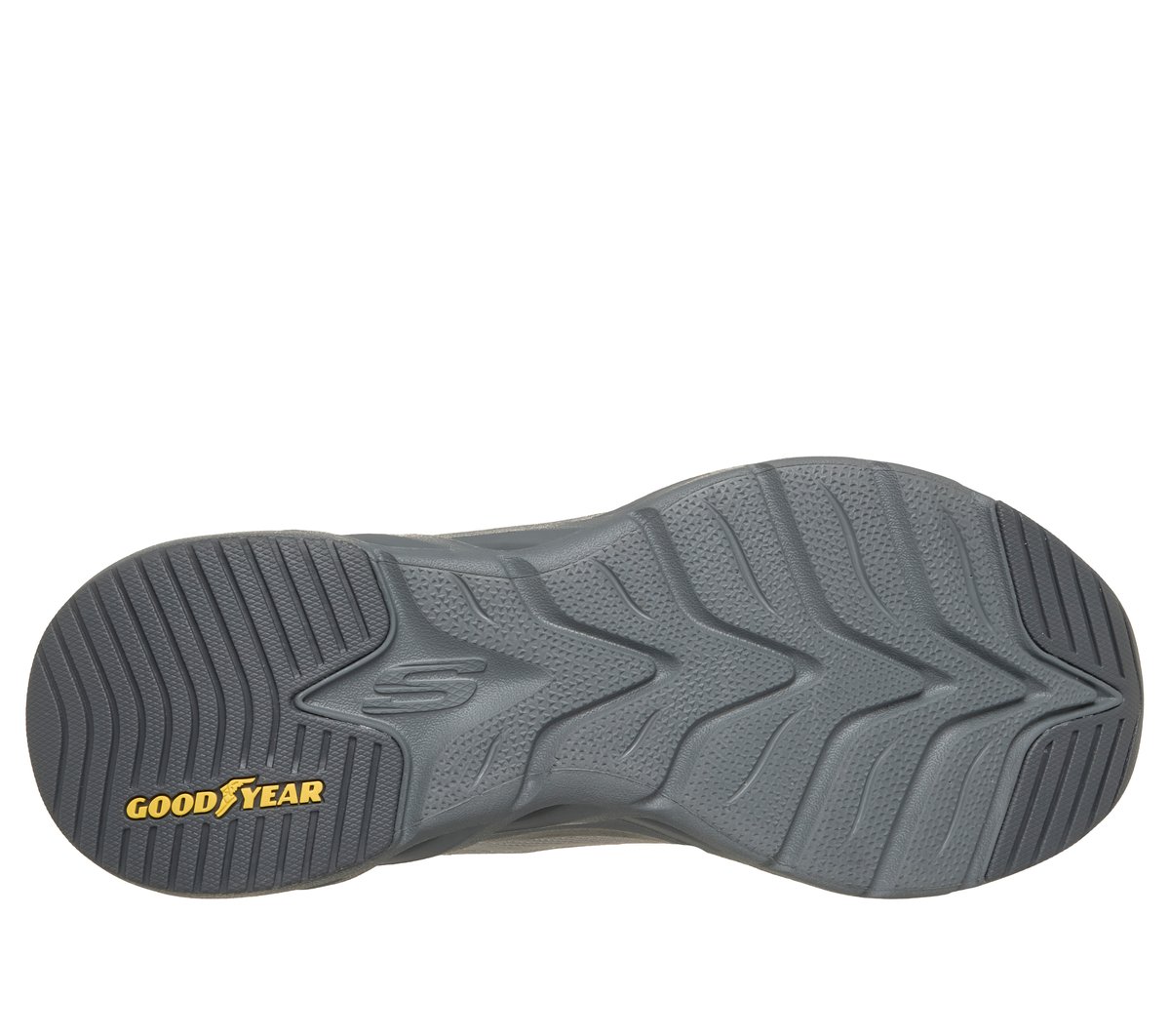 Skechers Slip-ins: Arch Fit Glide-Step - Hirusher — CHARCOAL / ORANGE