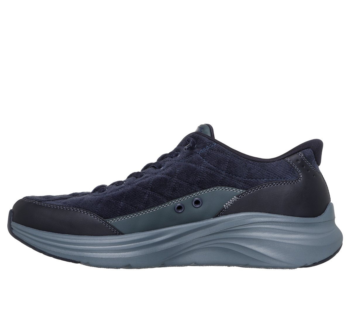 Skechers Slip-ins: Contour Foam - Cozy Fit Cordelux — NAVY