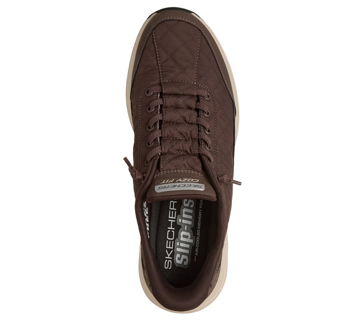 Skechers Slip-ins: Contour Foam - Cozy Fit — BROWN