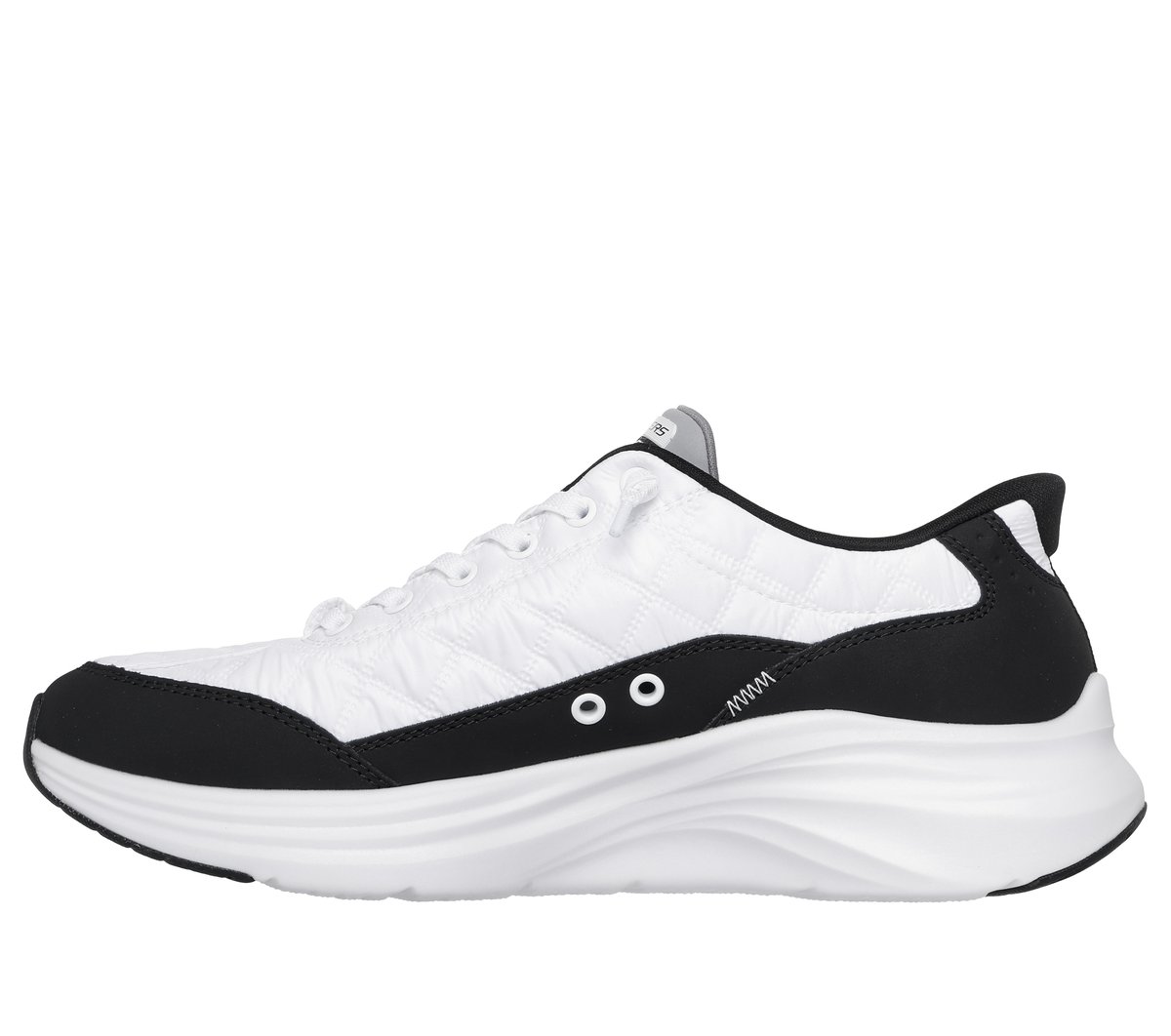 Skechers Slip-ins: Contour Foam - Cozy Fit — WHITE / BLACK