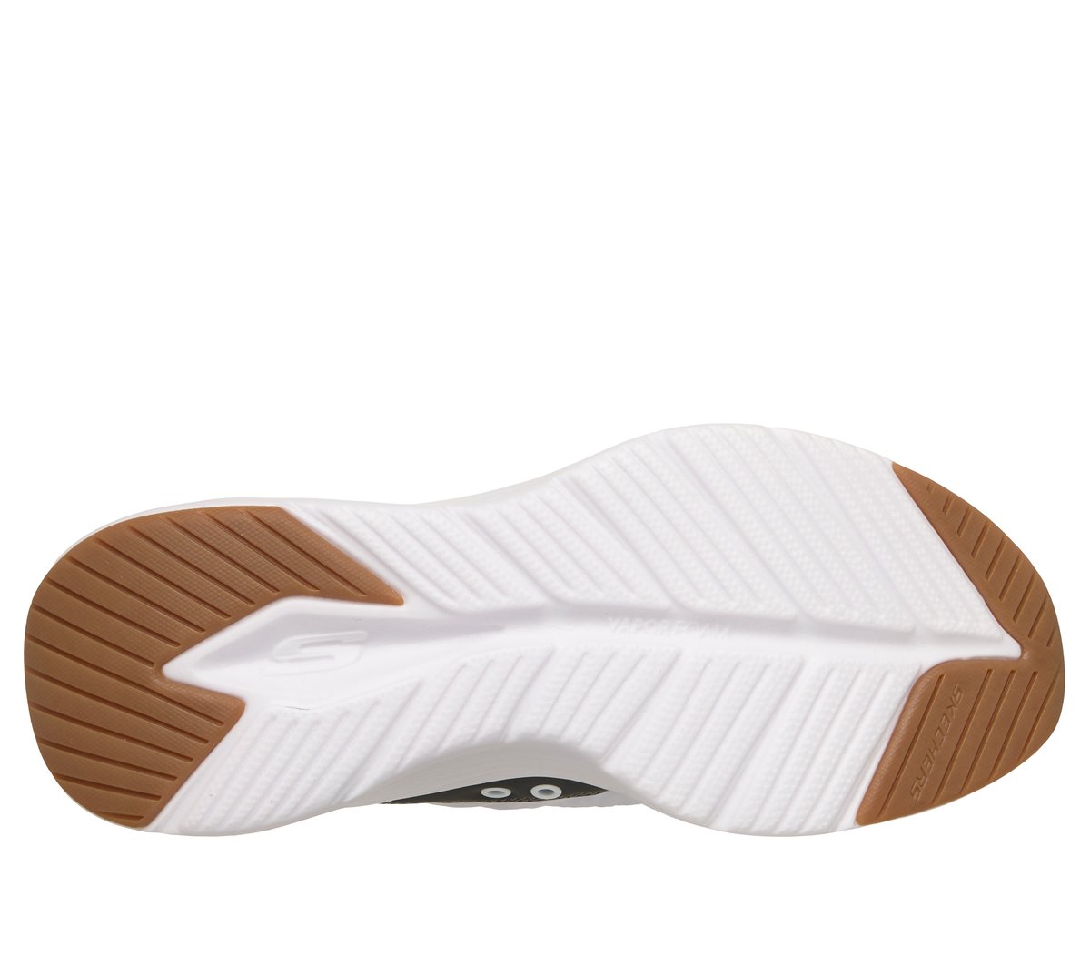 Skechers Slip-ins: Contour Foam - Cozy Fit — WHITE / TAUPE