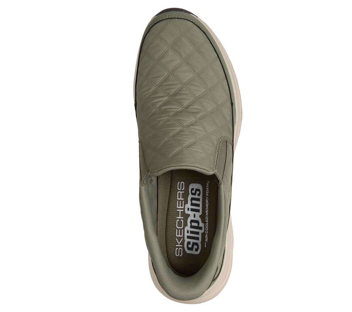 Skechers Slip-ins: Contour Foam - Cozy Fit Nordain — OLIVE