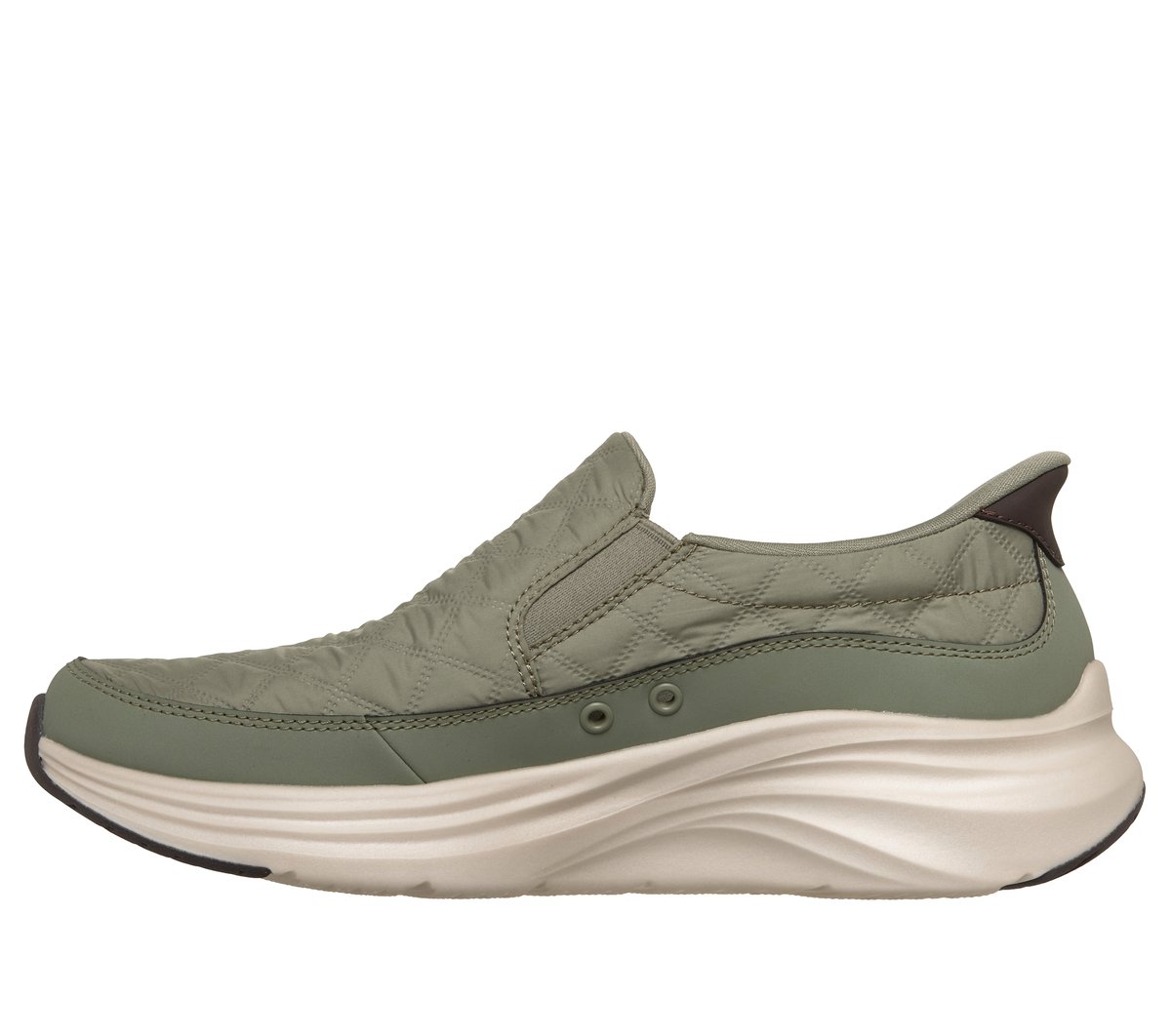 Skechers Slip-ins: Contour Foam - Cozy Fit Nordain — OLIVE