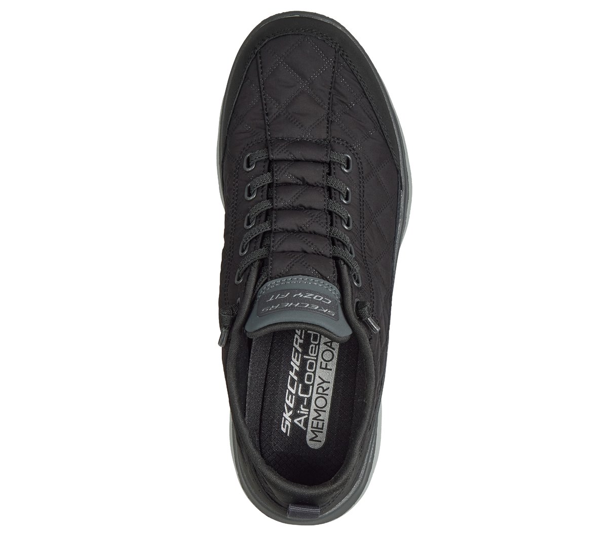 Summits Contour Foam - Cozy Fit — BLACK / CHARCOAL