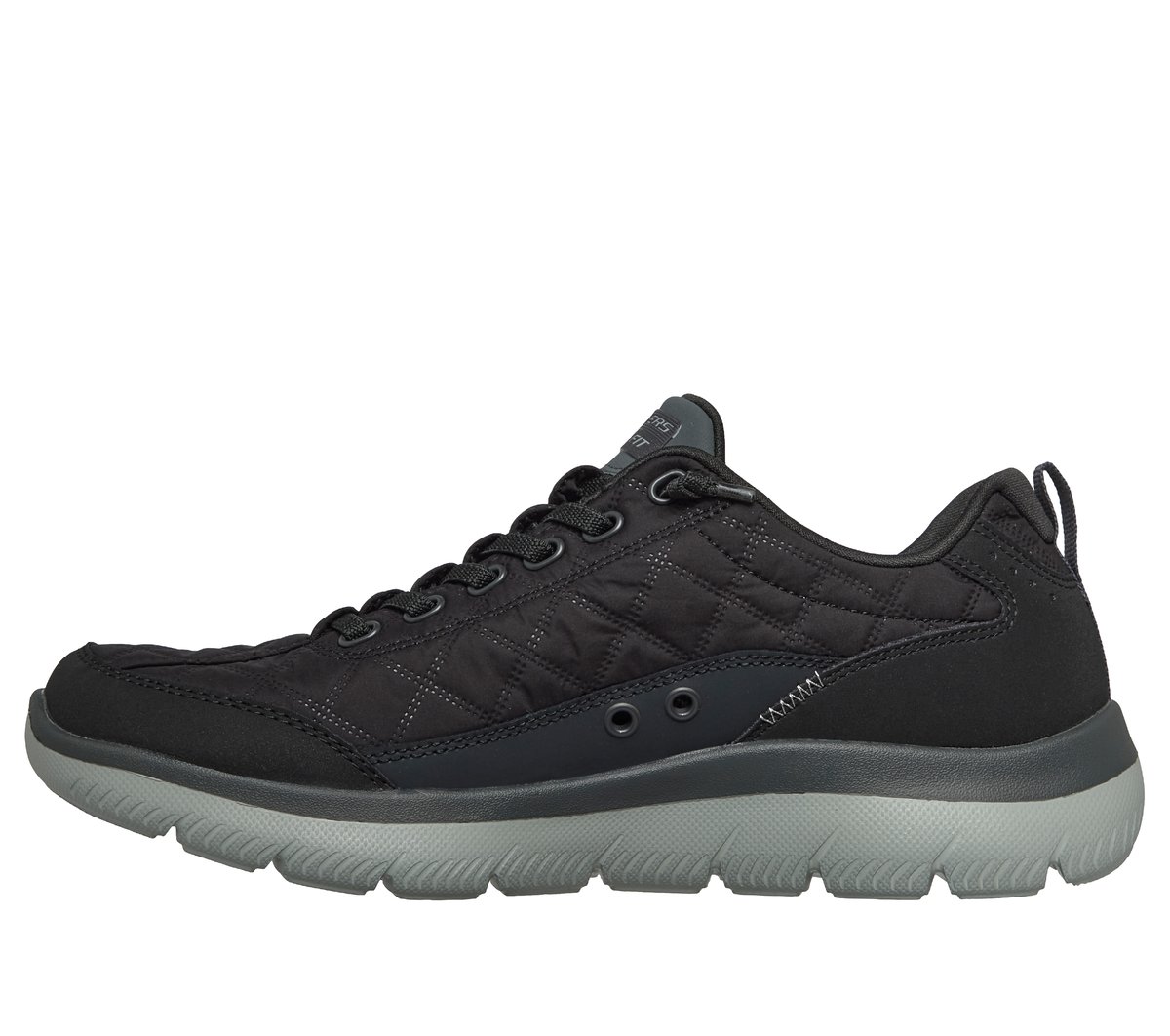 Summits Contour Foam - Cozy Fit — BLACK / CHARCOAL