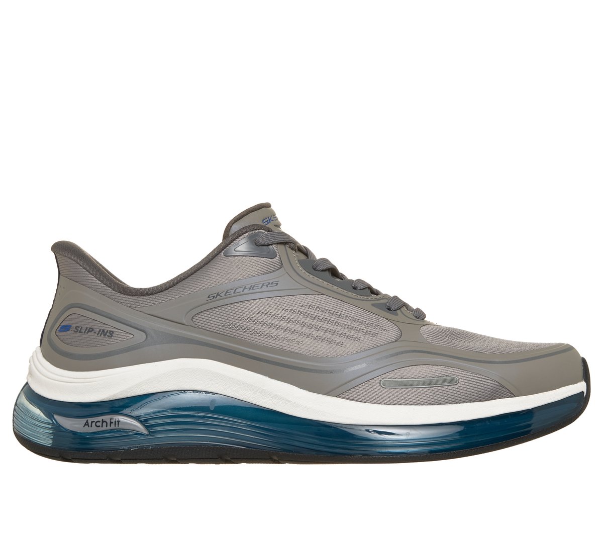 Skechers Slip-ins: Arch Fit Element Air - Homestay — GRAY / BLUE