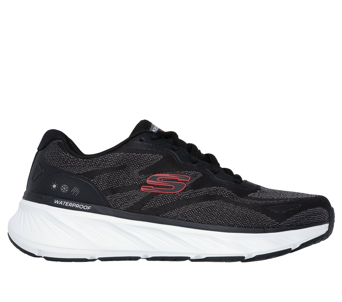 Waterproof Relaxed Fit: Edgeride - Konzo — BLACK / RED
