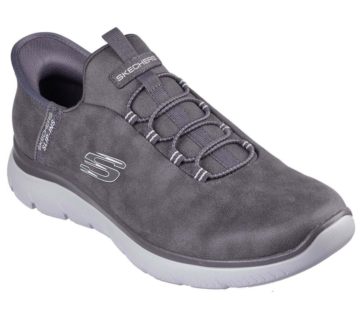 Skechers Slip-ins: Summits - Korlo — CHARCOAL