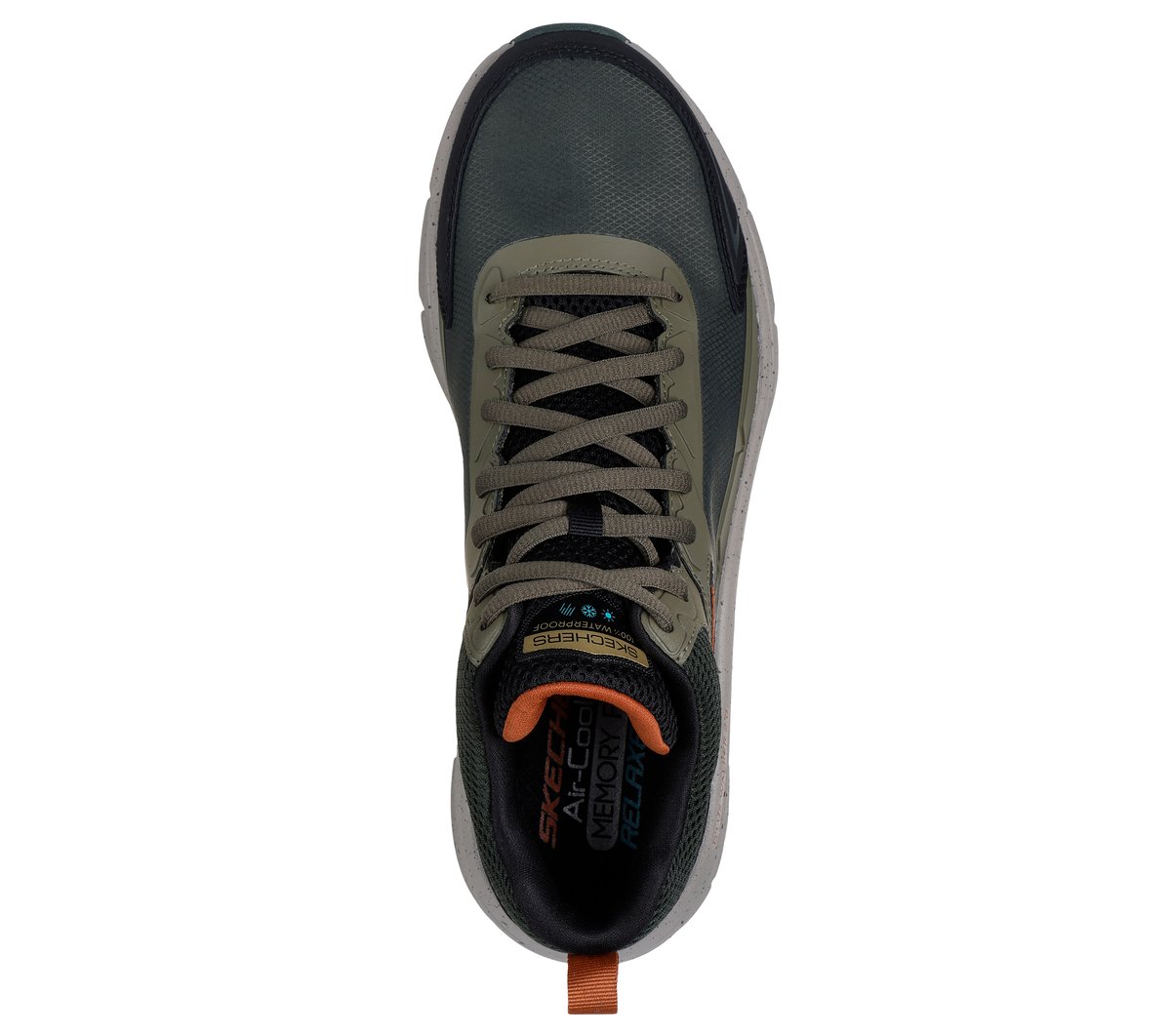 Waterproof Relaxed Fit: D'Lux Walker 2.0 - Grailo — OLIVE / ORANGE