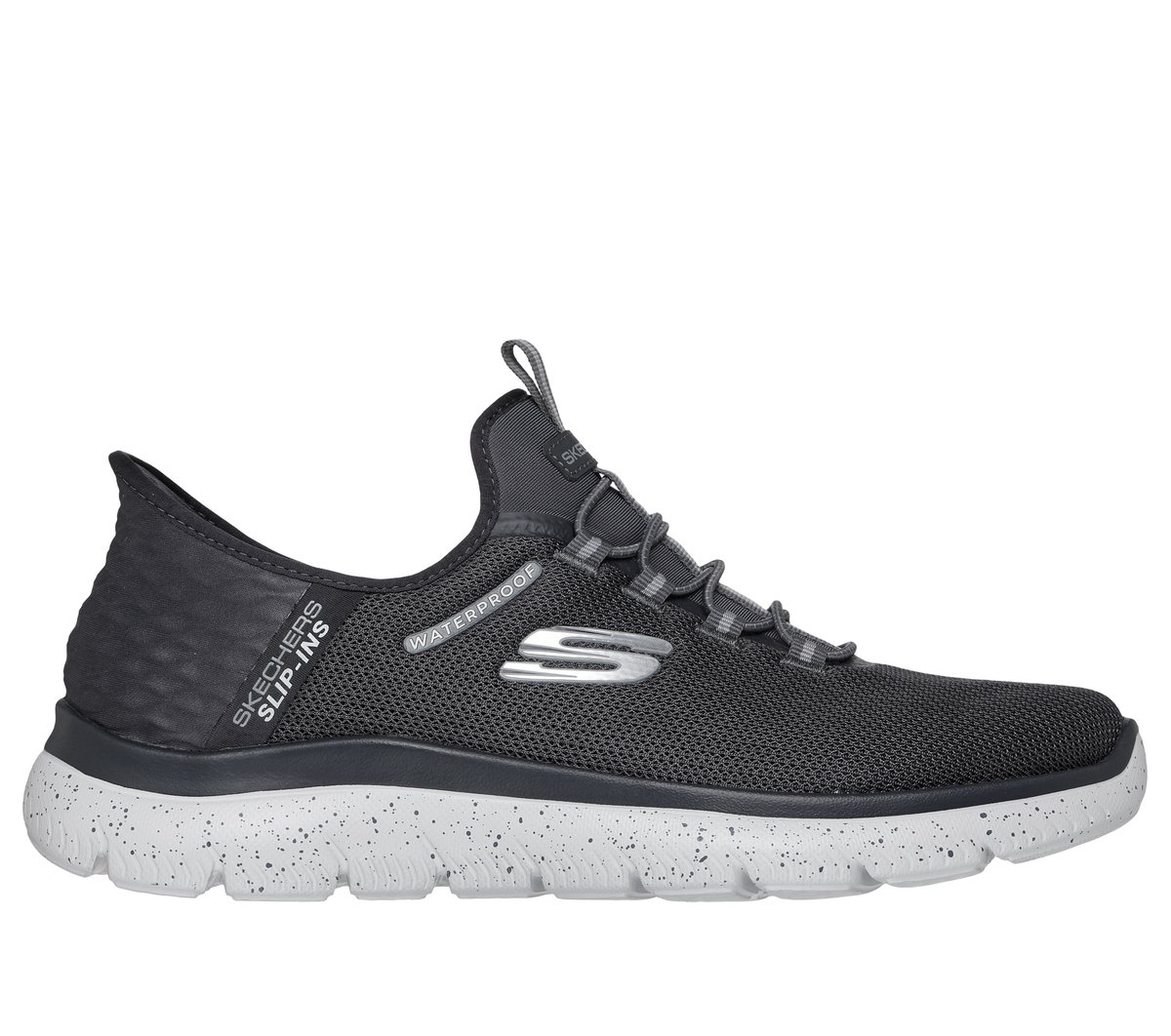 Skechers Slip-ins Waterproof: Summits - Corbos — CHARCOAL