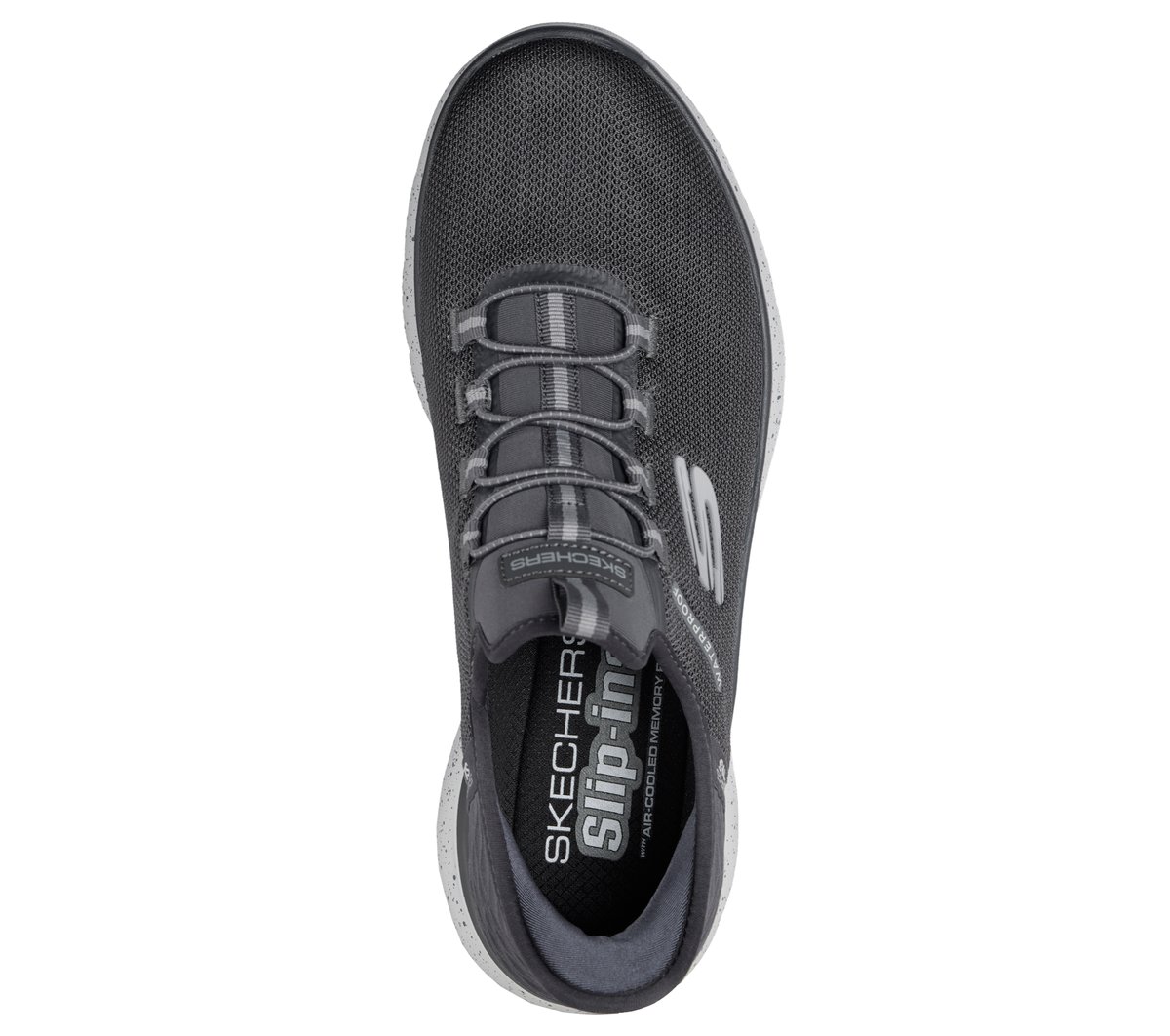 Skechers Slip-ins Waterproof: Summits - Corbos — CHARCOAL
