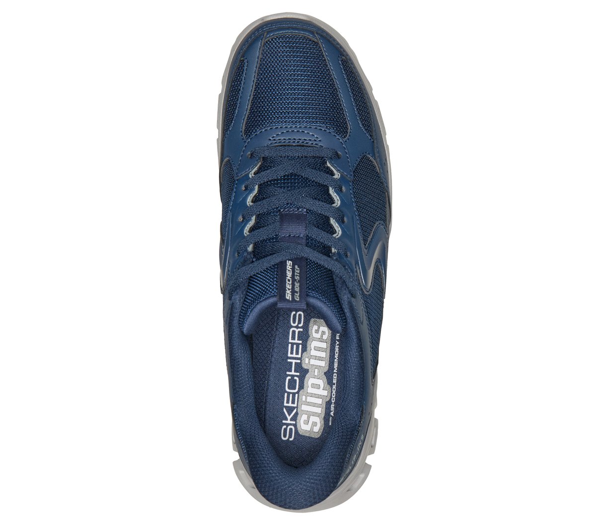 Skechers Slip-ins: Glide-Step - Walston — NAVY / GRAY