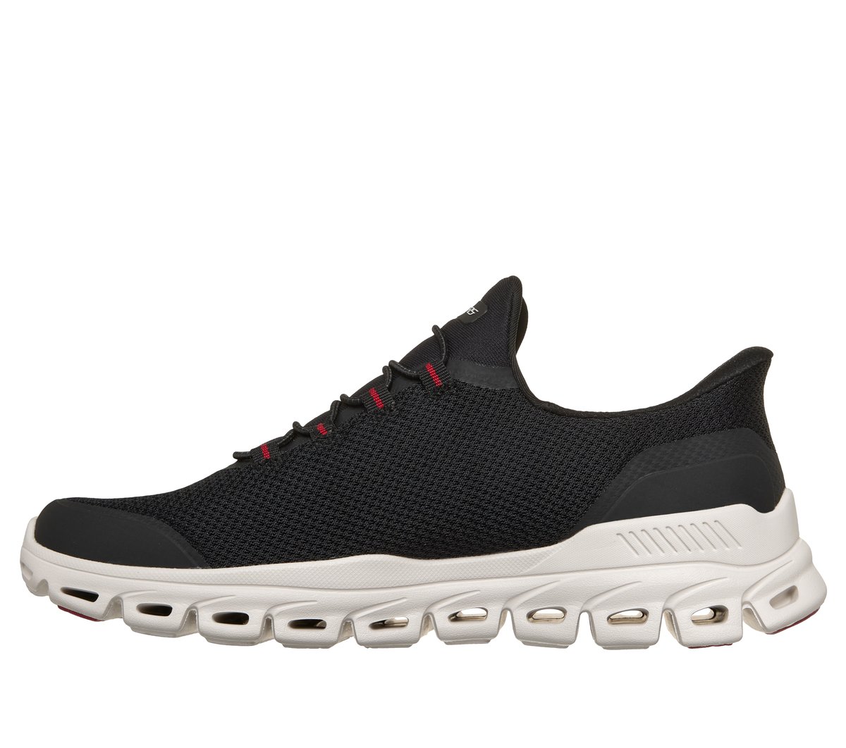 Skechers Slip-ins: Glide-Step - Remnynt — BLACK / RED