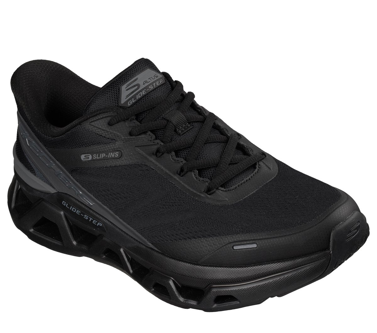 Skechers Slip-ins: Glide-Step Altus - Revose — BLACK