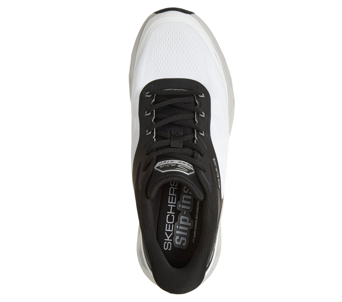 Skechers Slip-ins: Glide-Step Altus - Revose — WHITE / BLACK