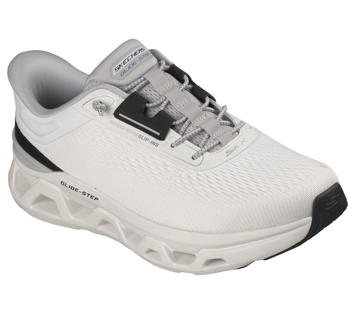 Skechers Slip-ins: Glide-Step Altus - Revose — WHITE / BLACK