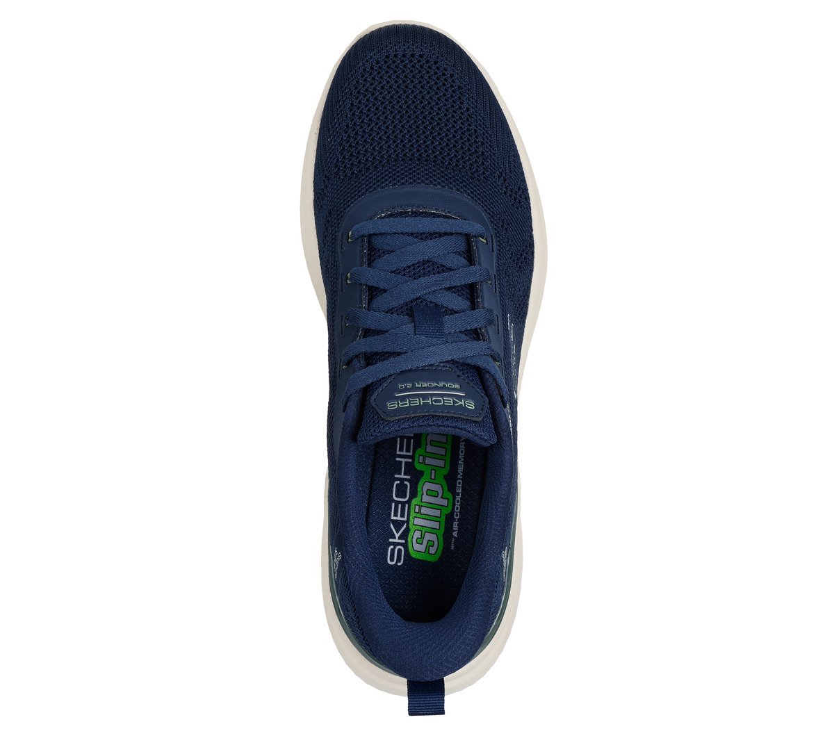 Skechers Slip-ins: Bounder 2.0 - Almir — NAVY / GREEN