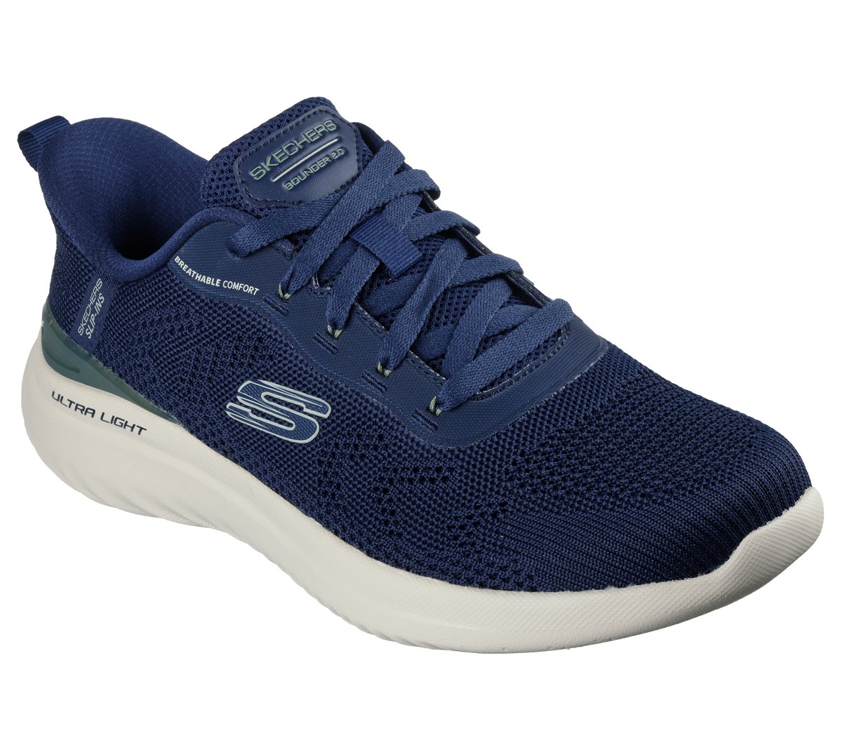 Skechers Slip-ins: Bounder 2.0 - Almir — NAVY / GREEN