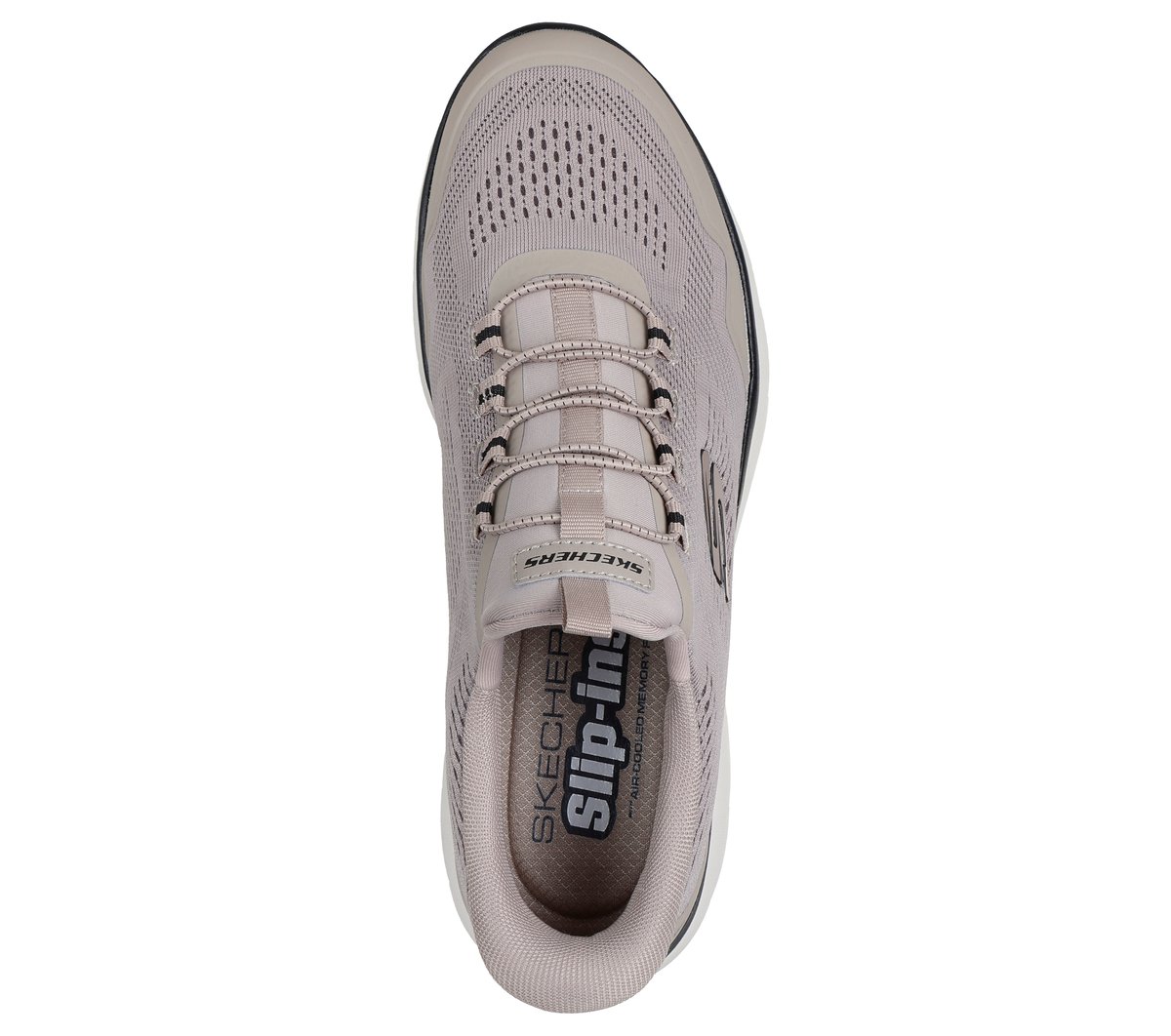 Skechers Slip-ins: Summits - Top Rate — TAUPE / BLACK
