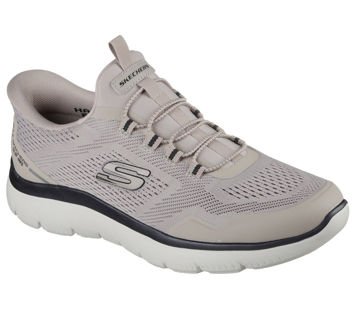 Skechers Slip-ins: Summits - Top Rate — TAUPE / BLACK