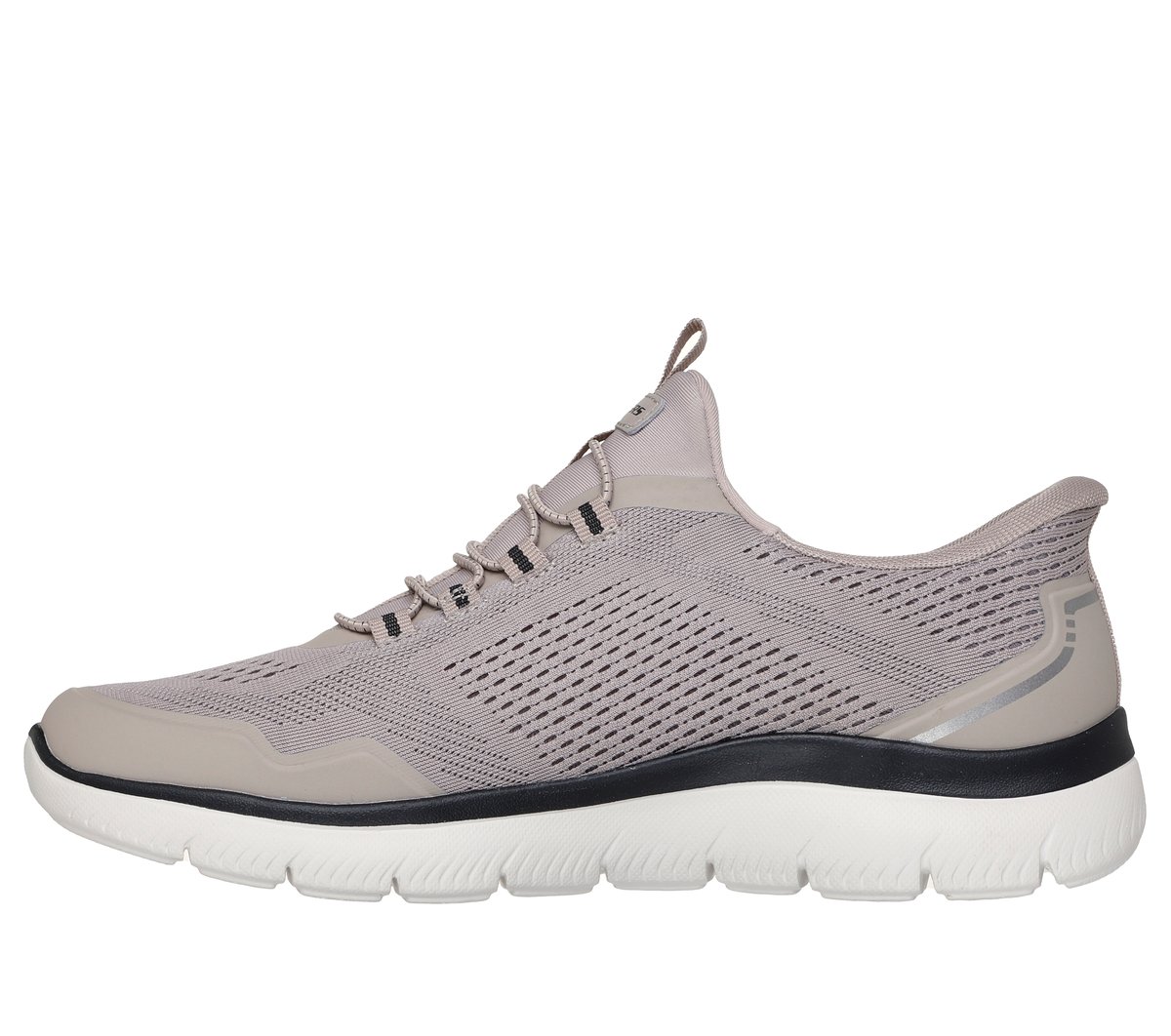 Skechers Slip-ins: Summits - Top Rate — TAUPE / BLACK