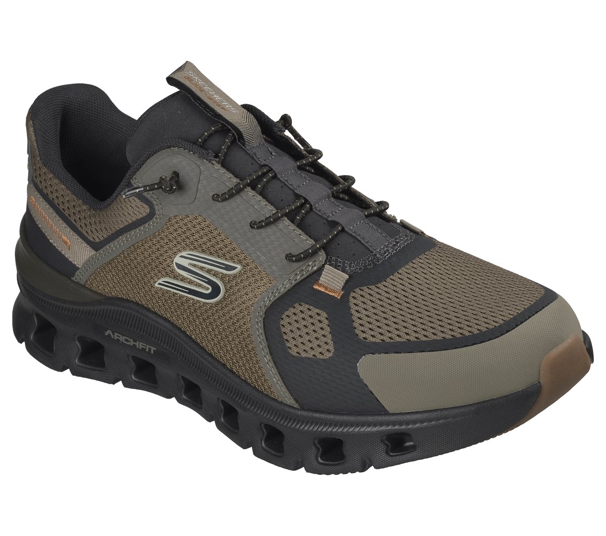 Arch Fit Glide-Step Pro - Fardoh — OLIVE / BLACK