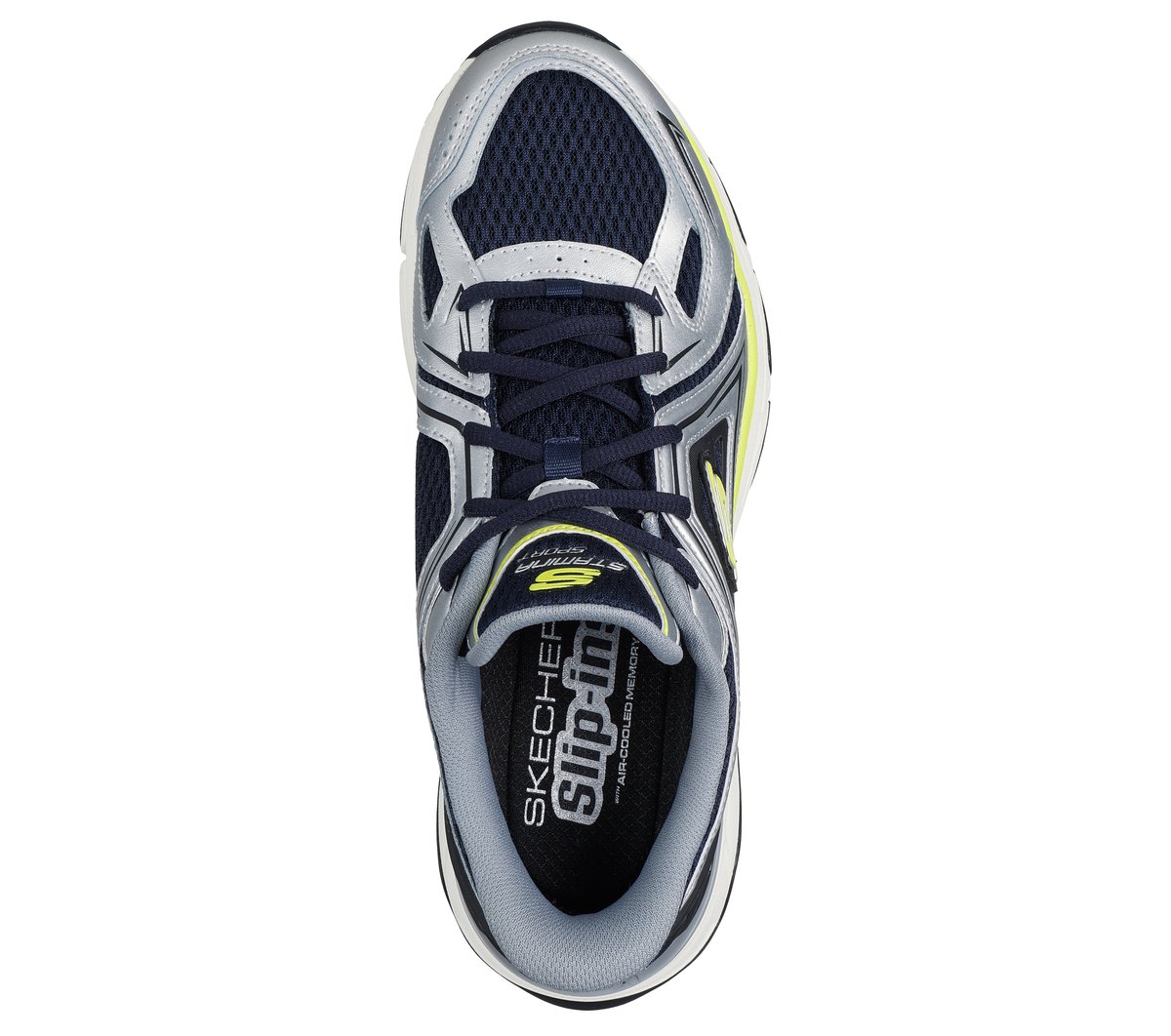 Skechers Slip-ins: Stamina Sport - Kordae — NAVY / SILVER