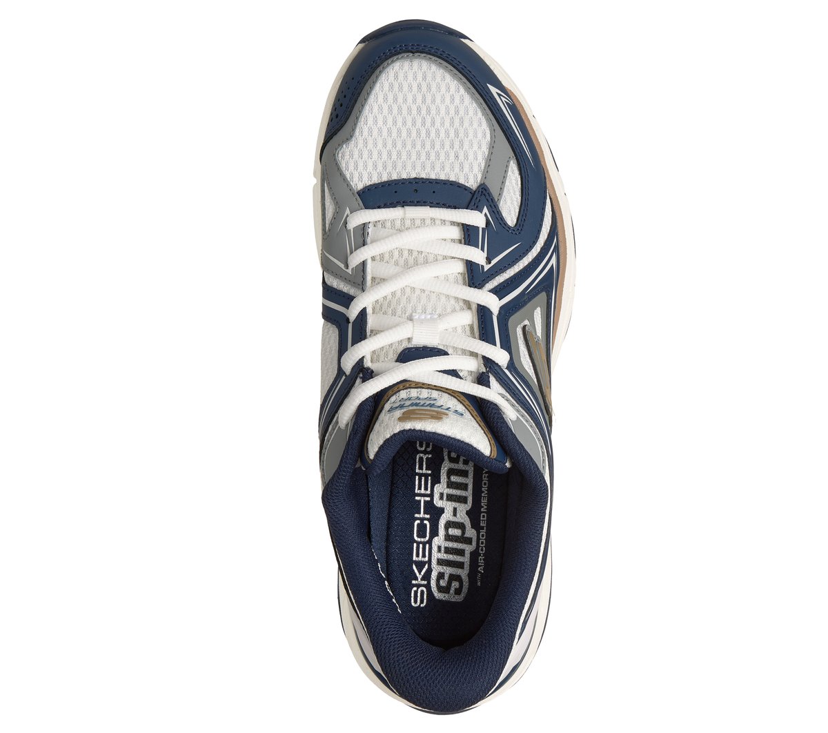 Skechers Slip-ins: Stamina Sport - Kordae — WHITE / NAVY