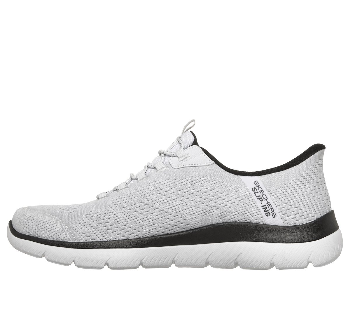 Skechers Slip-ins: Arch Fit Summits - Vorken — WHITE / BLACK