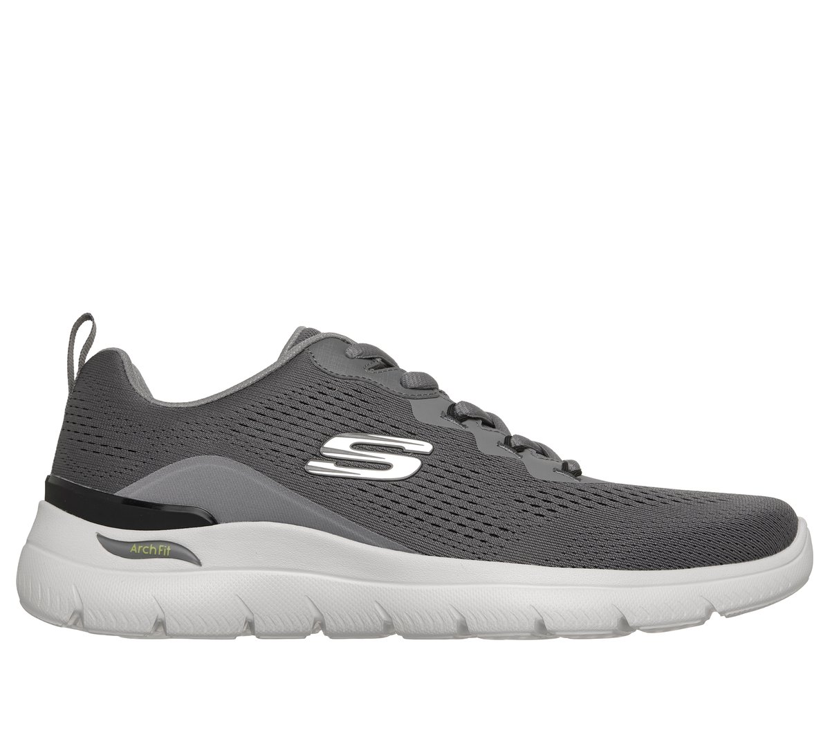 Arch Fit Summits - Kravel — CHARCOAL / LIME
