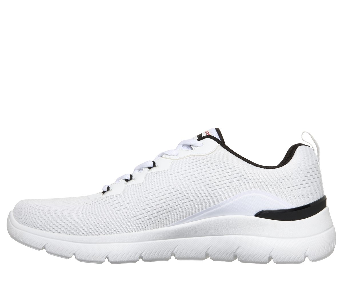Arch Fit Summits - Kravel — WHT / BLACK / RED