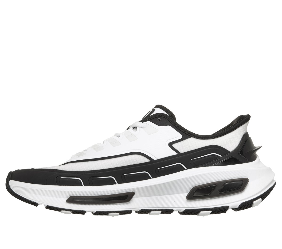 Skechers Slip-ins: Arch Fit D'Lites 330 — WHITE / BLACK