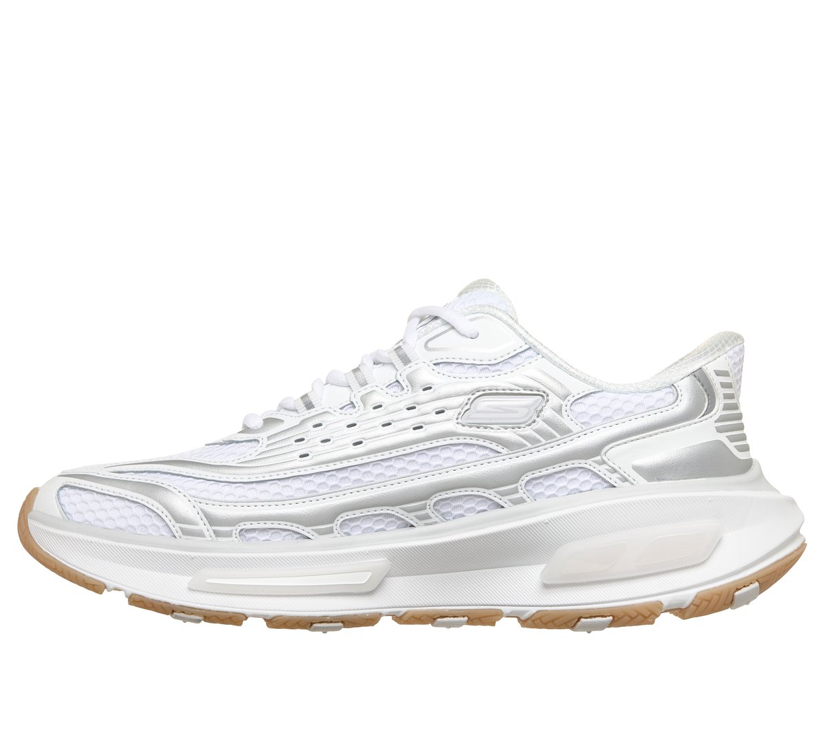Skechers Slip-ins: Arch Fit D'Lites 330 - Modern Retro Jogger — WHITE