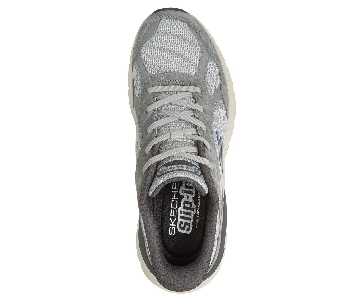 Skechers Slip-ins: Skech Cage - Lexon — GRAY / BLUE