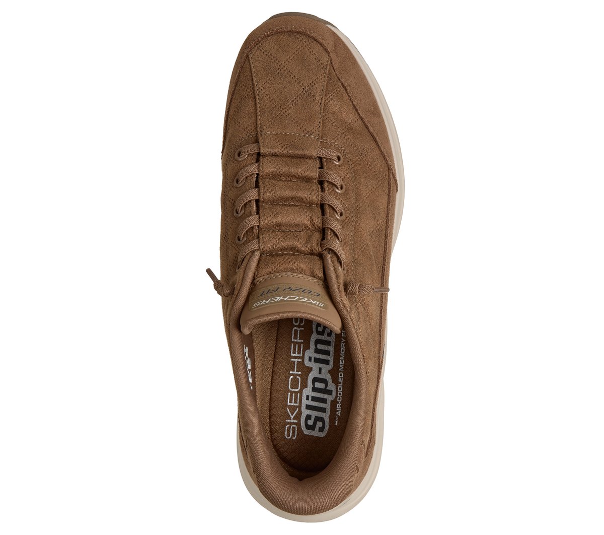 Skechers Slip-ins: Contour Foam - Cozy Fit — CHESTNUT