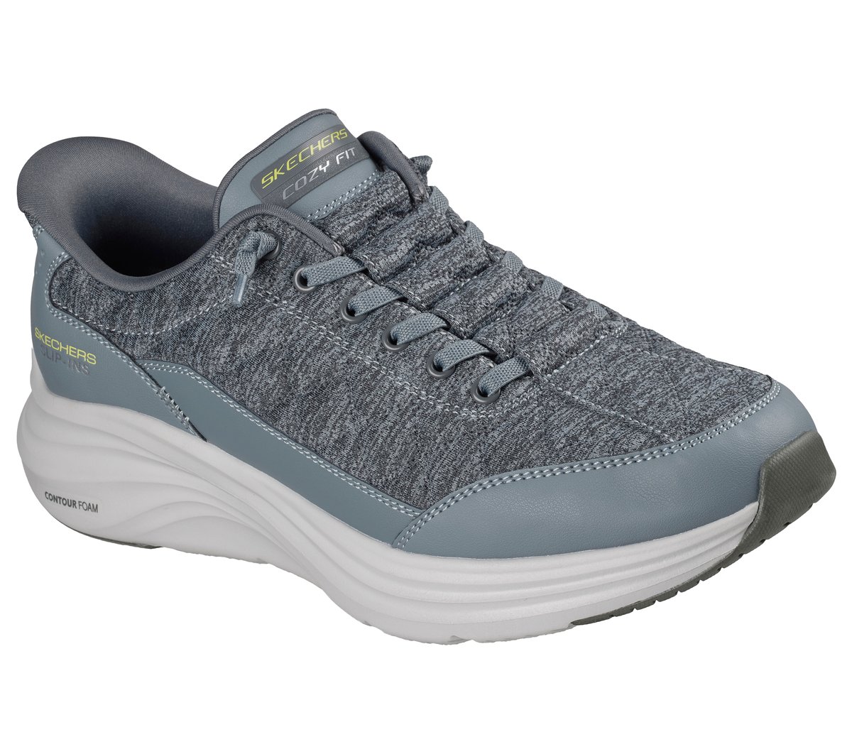 Skechers Slip-ins: Contour Foam - Cozy Fit Copost — SLATE