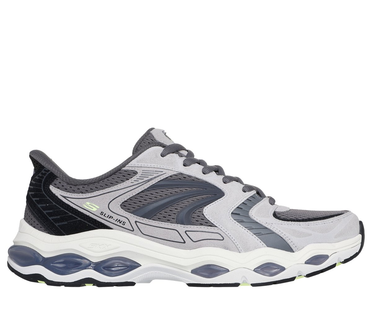 Skechers Slip-ins: Skech-Gel — GRAY / CHARCOAL