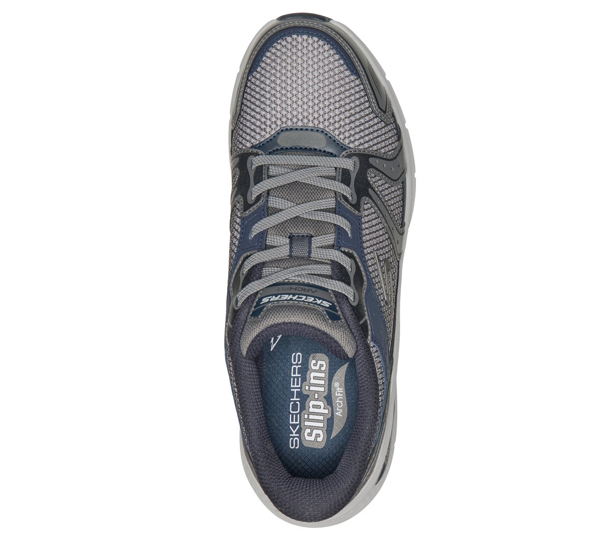 Skechers Slip-ins: Arch Fit 3.0 - Kaliver — GRAY / NAVY
