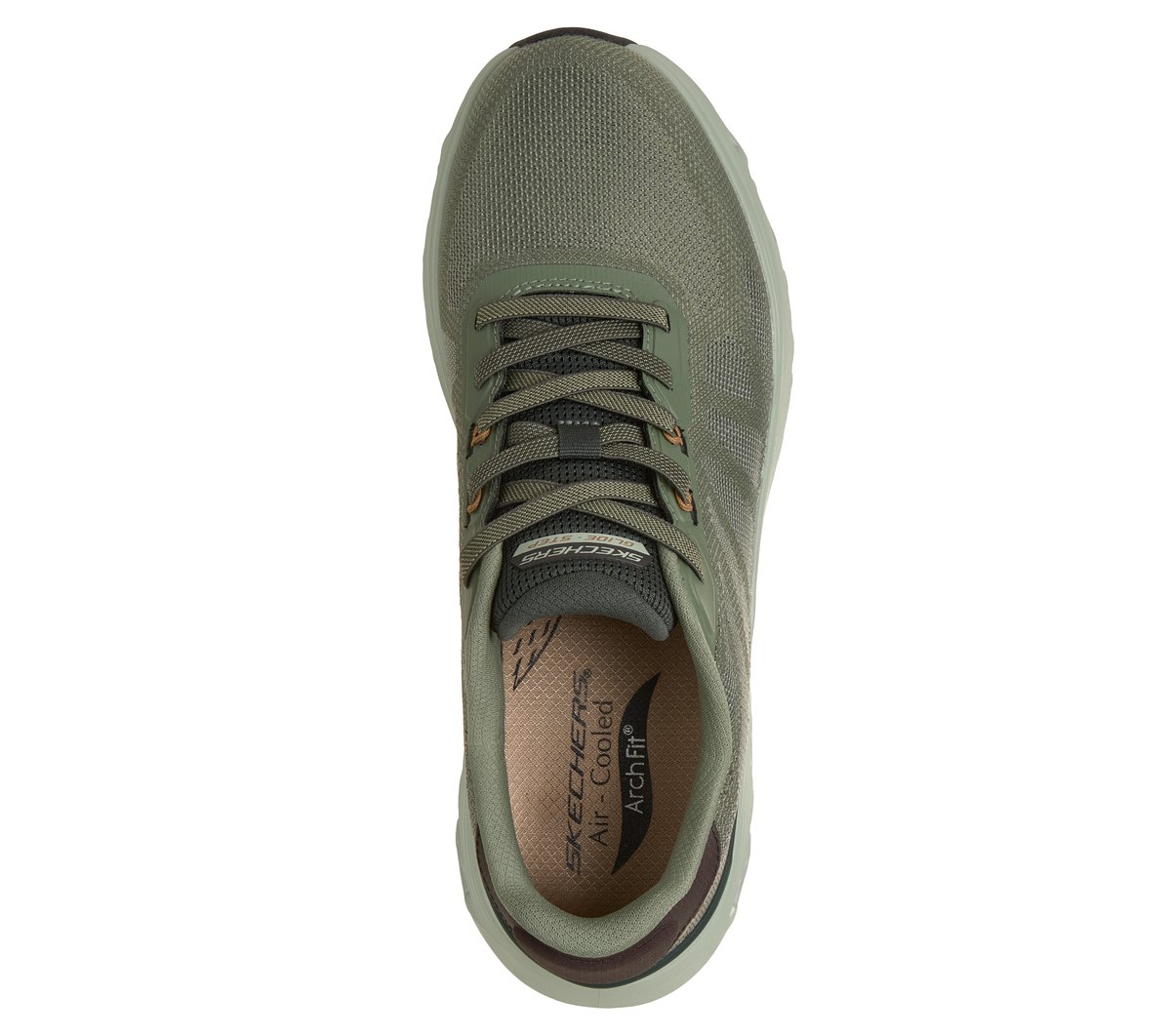 Arch Fit Glide-Step Wave - Bremet — OLIVE