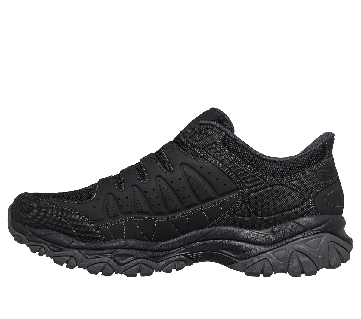 Skechers Slip-ins: After Burn M. Fit - After Ridge — BLACK