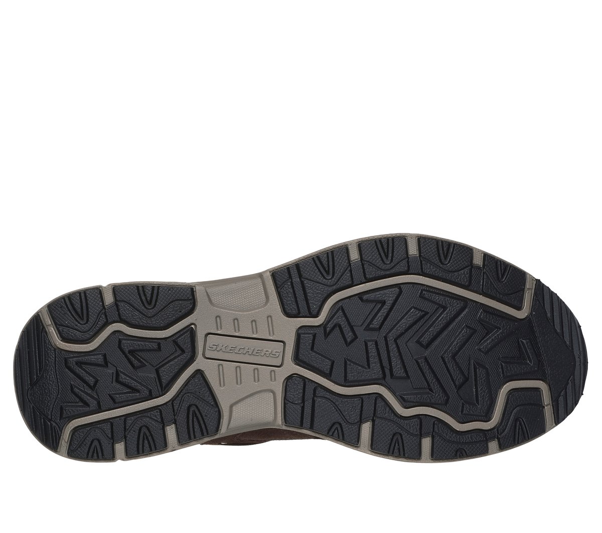 Skechers Slip-ins Relaxed Fit: Oak Canyon — BROWN / BLACK