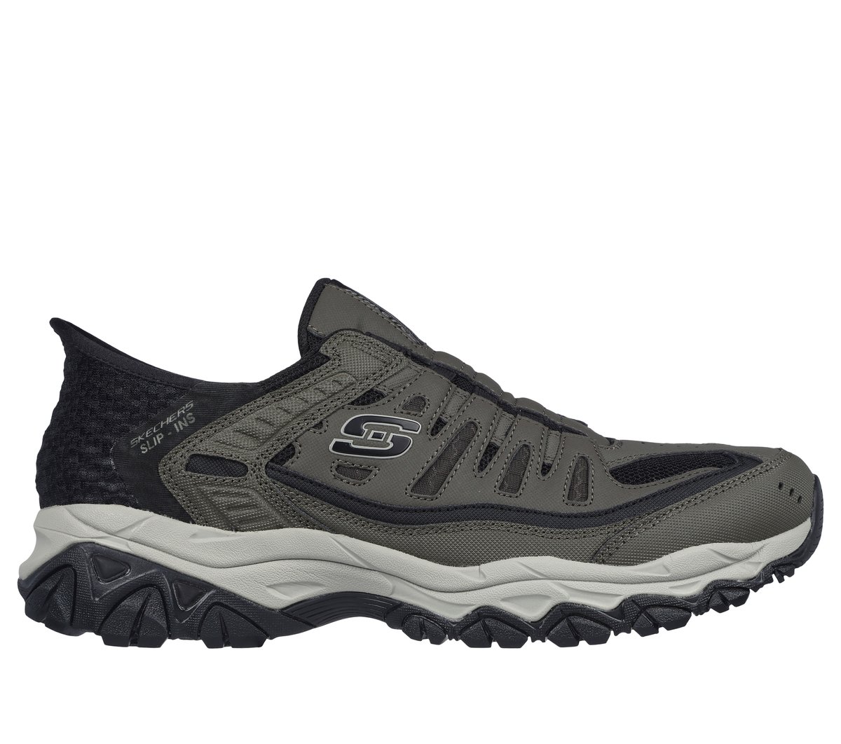 Skechers Slip-ins: After Burn M. Fit - Ridgeburn — BROWN