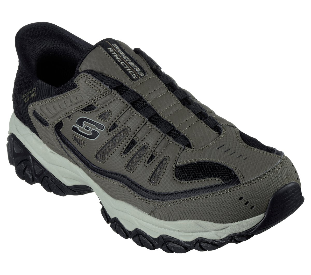 Skechers Slip-ins: After Burn M. Fit - Ridgeburn — BROWN
