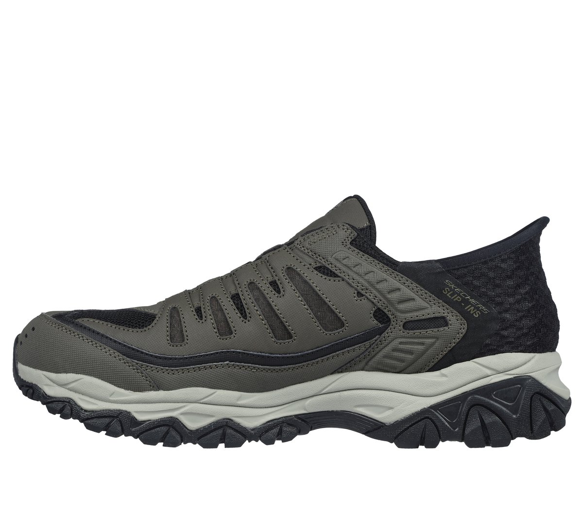 Skechers Slip-ins: After Burn M. Fit - Ridgeburn — BROWN