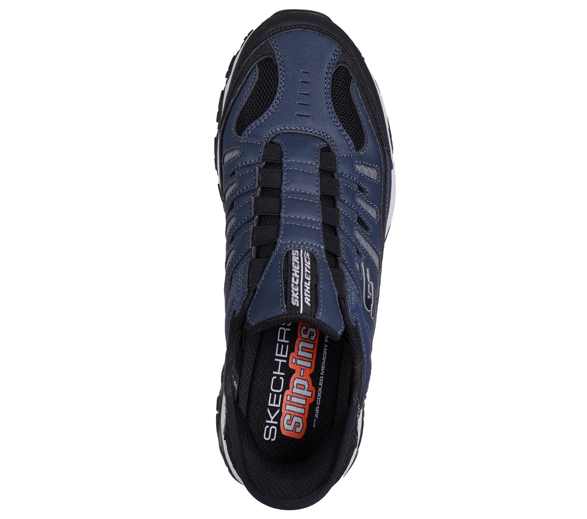 Skechers Slip-ins: After Burn M. Fit - Ridgeburn — NAVY / GRAY