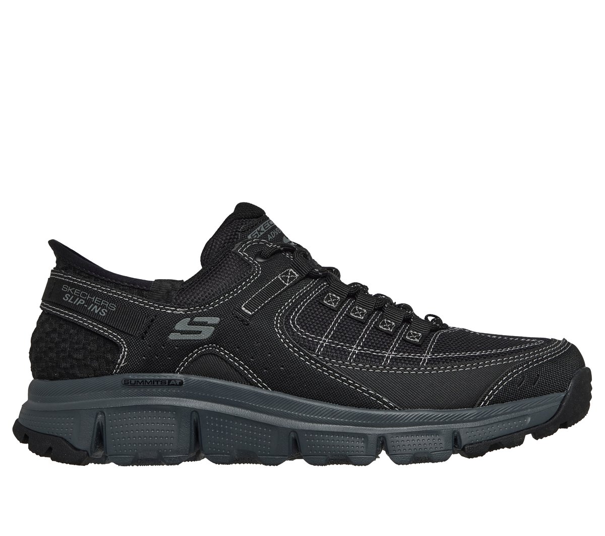 Skechers Slip-ins: Summits All-Terrain — BLACK / CHARCOAL