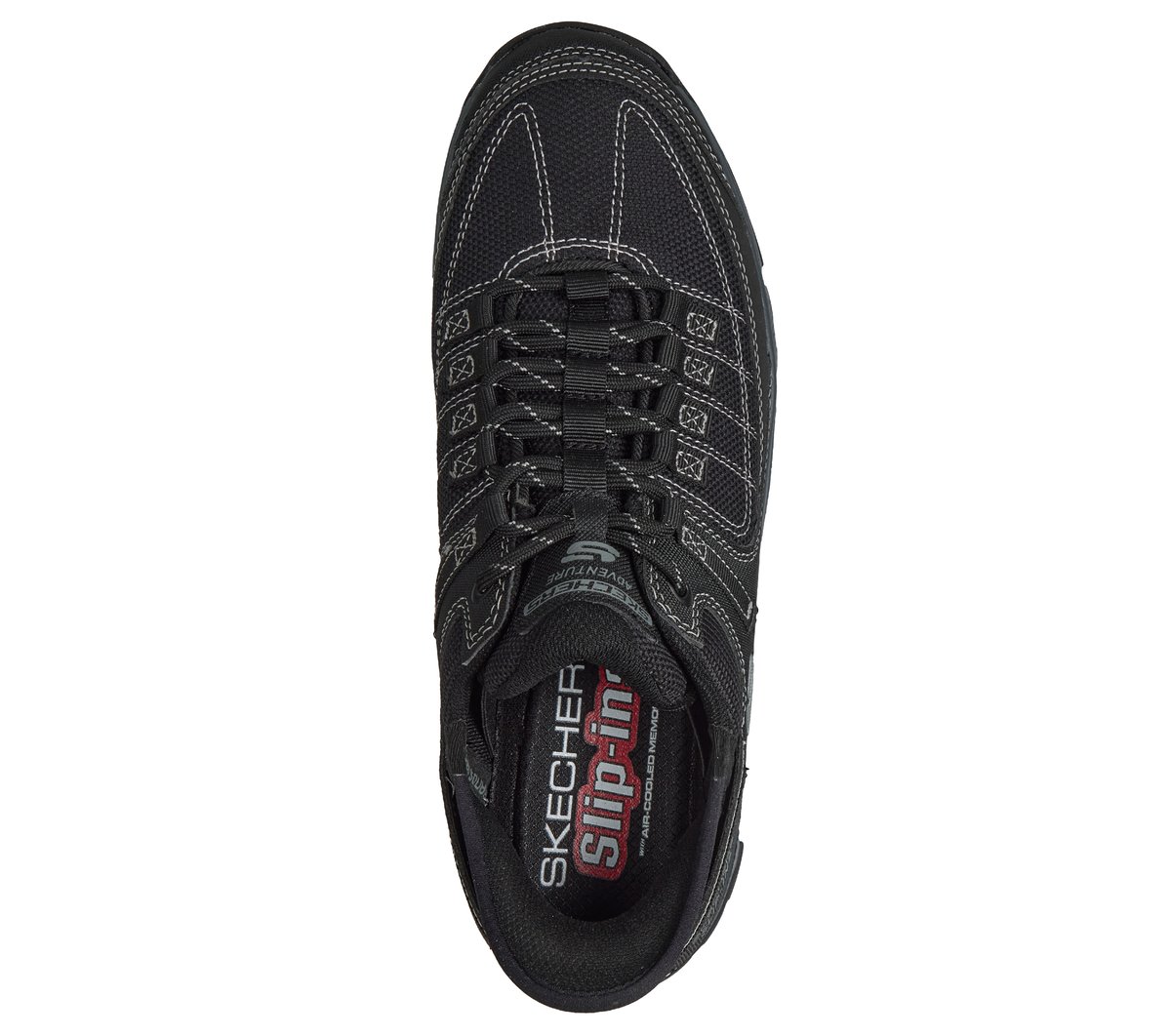 Skechers Slip-ins: Summits All-Terrain — BLACK / CHARCOAL